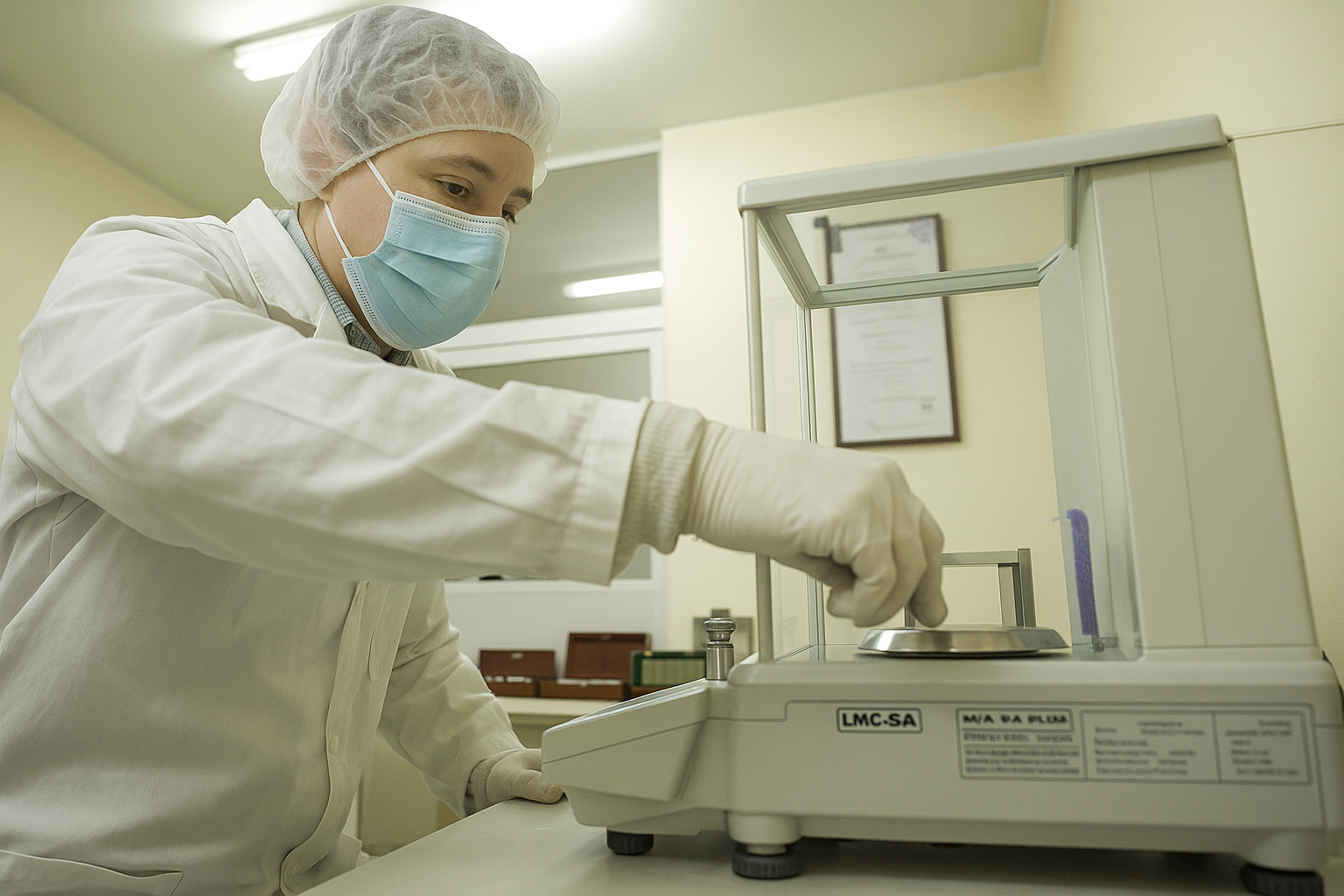 Laboratorio LMC S.A. masas patrón